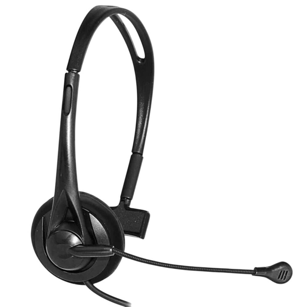 Vibe E-sential Swivel Microphone Headset 3.5mm Work Home Black New